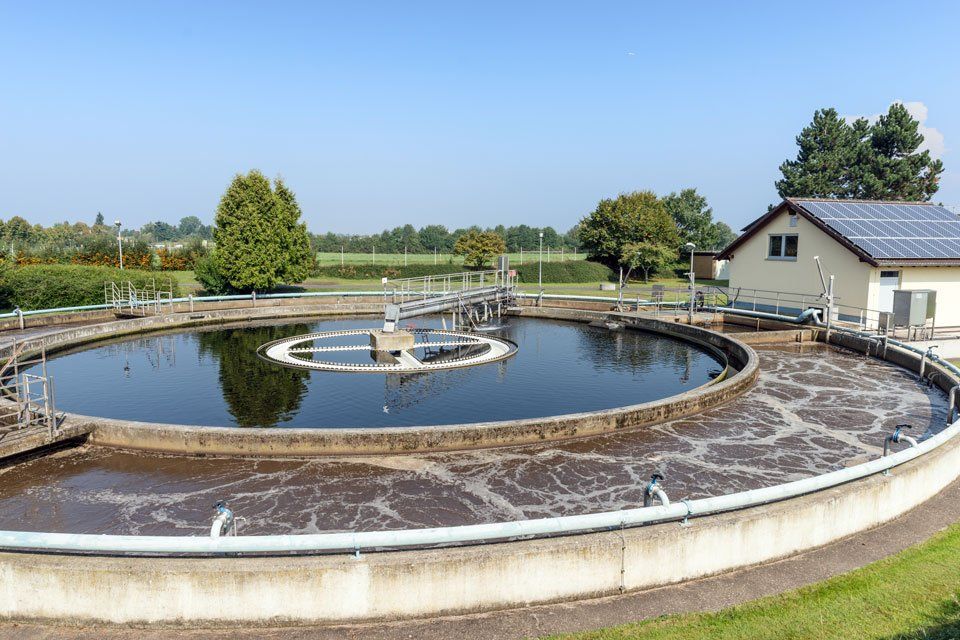 Projekt zum Bau von Kläranlagen