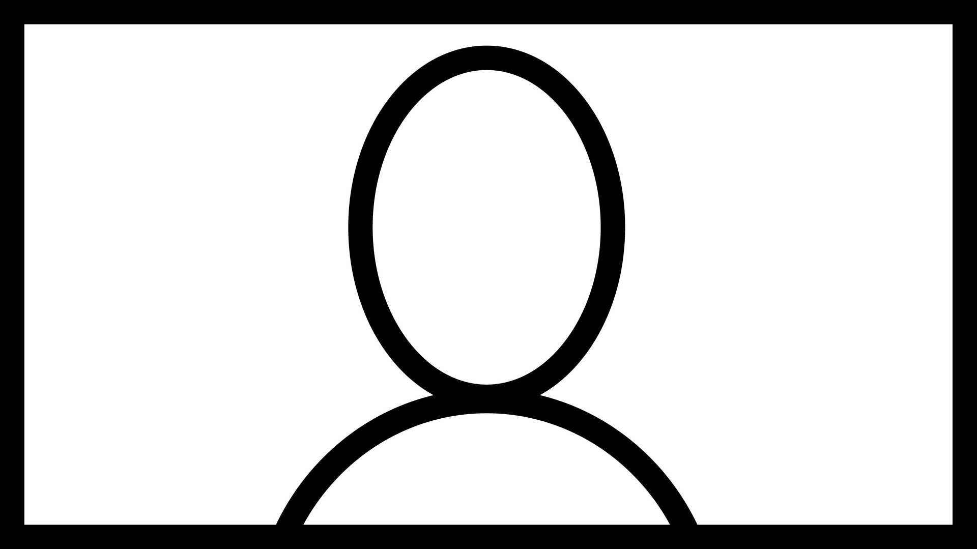 A black and white drawing of a person 's face with a circle around it.
