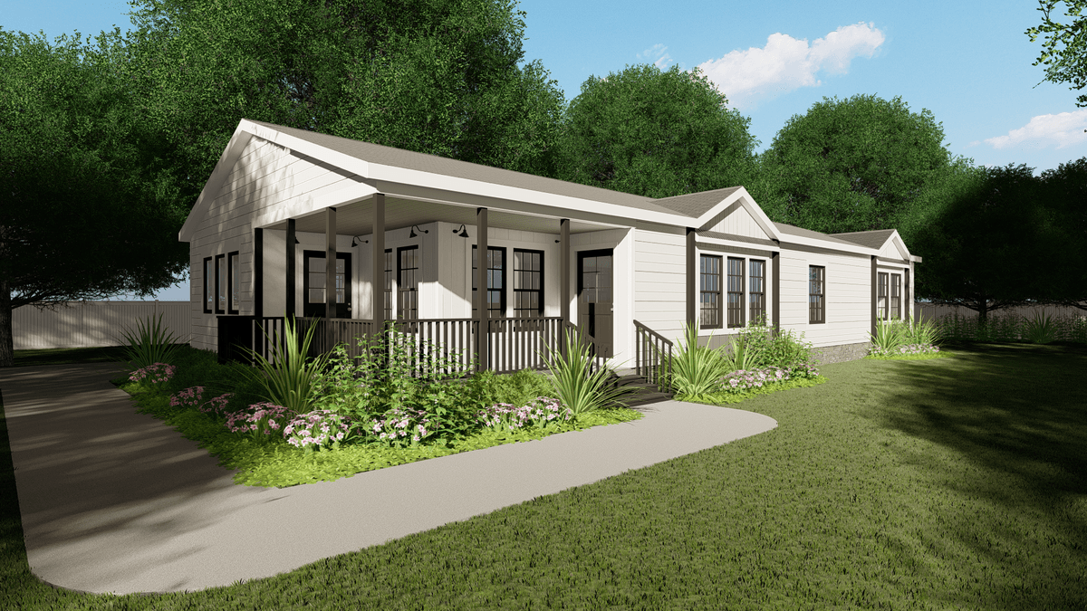 The Lulamae Manufactured Home Floorplan in Columbus GA Preferred