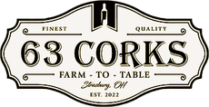 63 Corks logo
