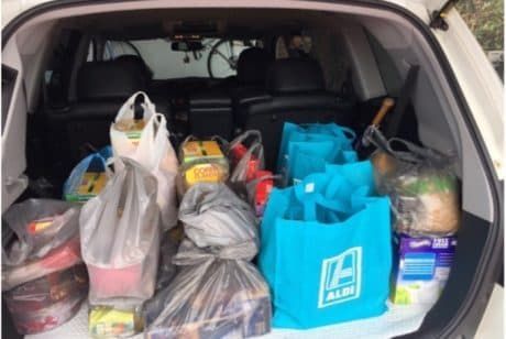 Kitchener Street Dental | Food Donation Inside a Car | Toowoomba, QLD | KSD