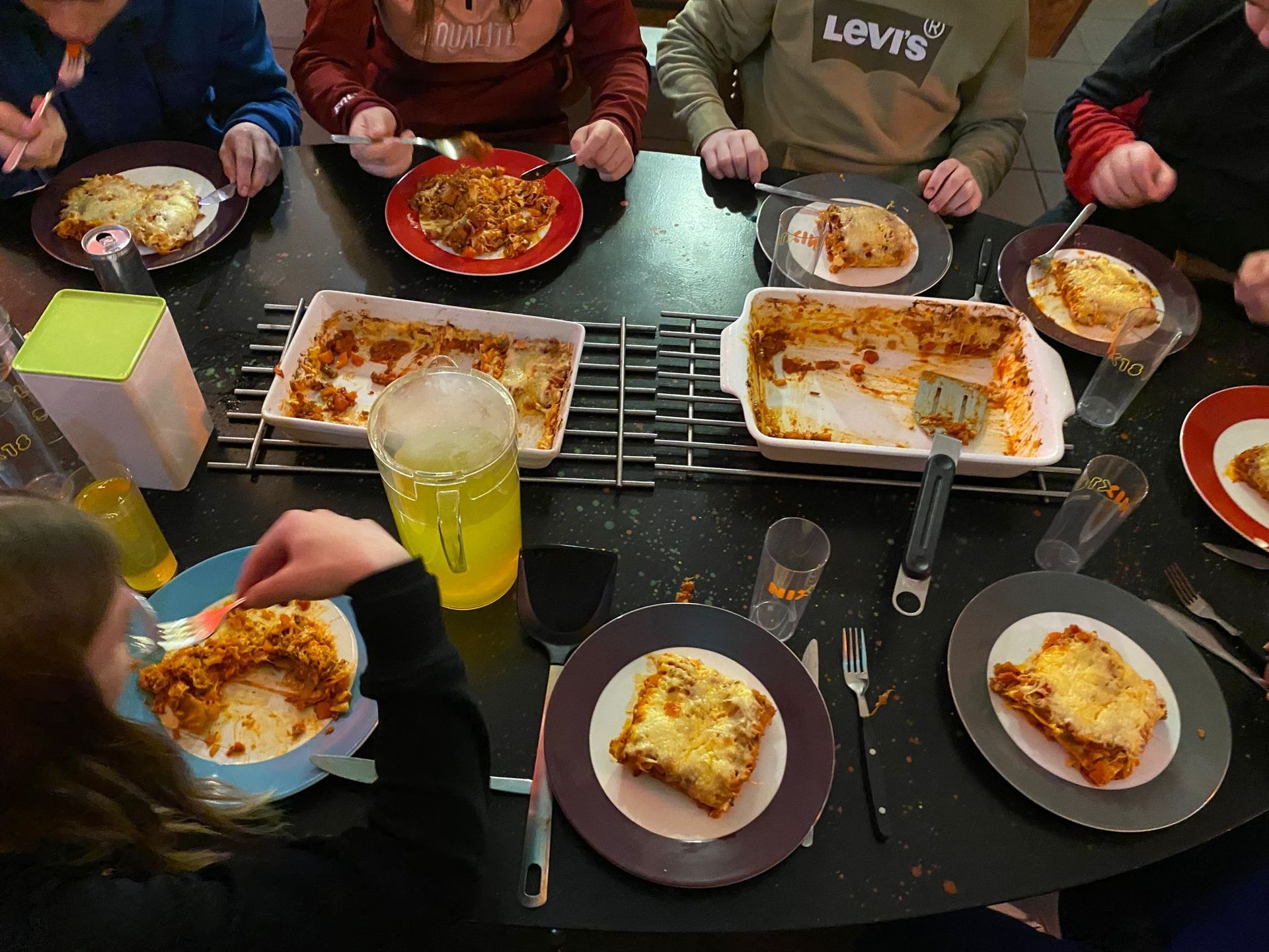 Pasta avond, jongerenwerk