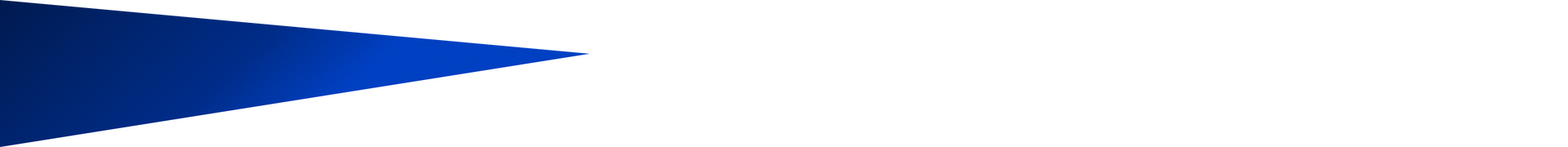 Blue triangular banner with a white gradient on a black background | PC Auto Repair