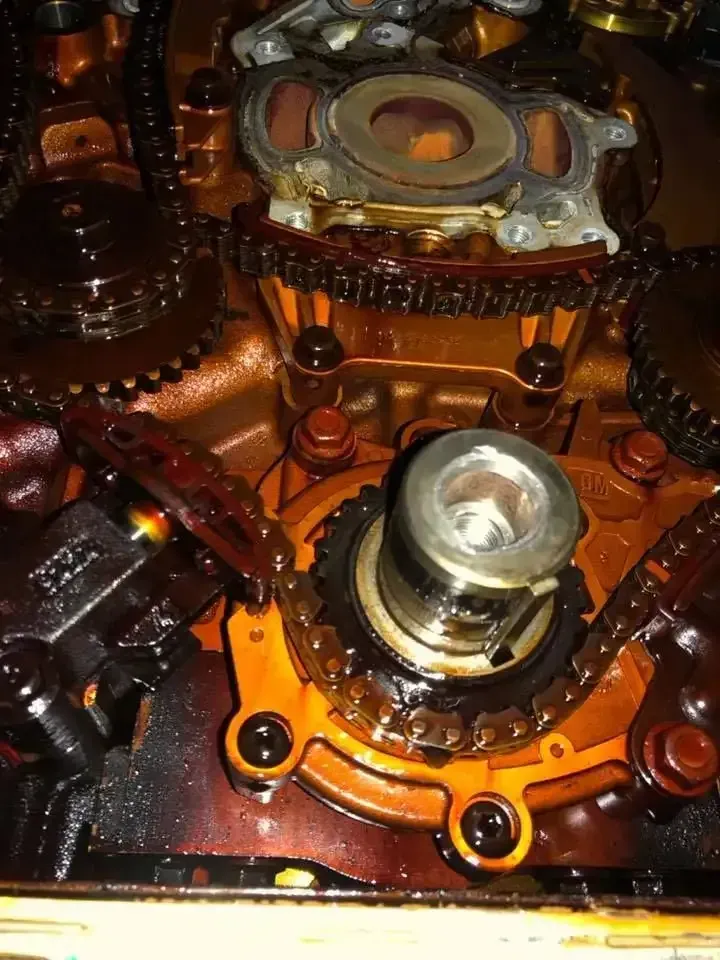 A Close Up of a Engine With a Lot of Gears — Reliable Bus and Truck Repairs In Caloundra West, QLD