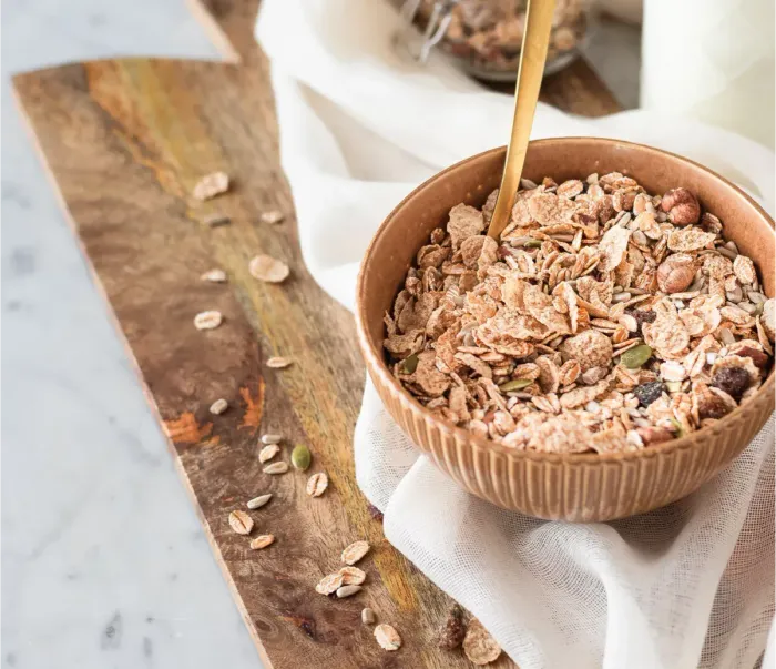 Gezonde granola van De Groene Zusjes