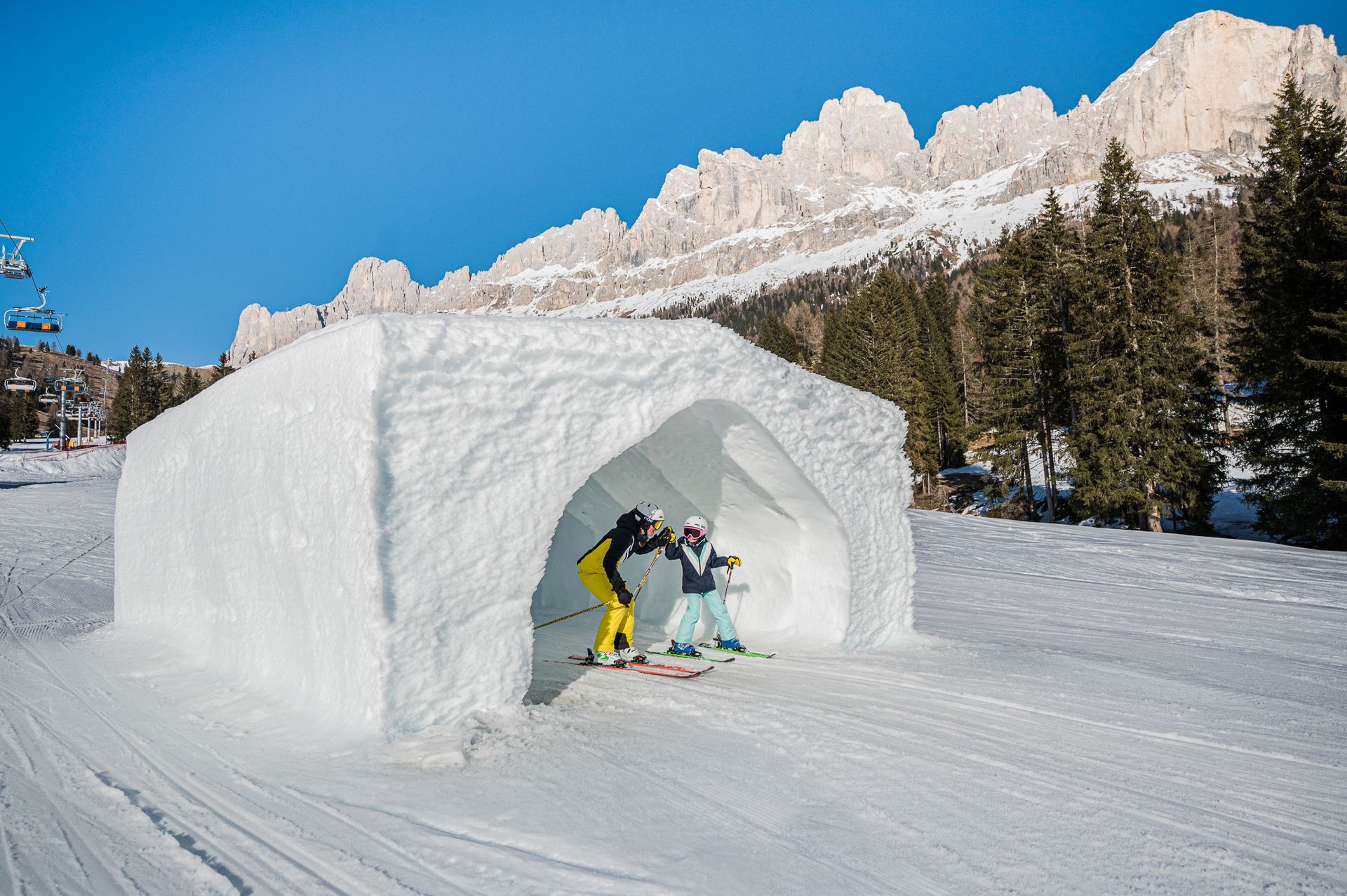 Kinder Skigebiet Carezza