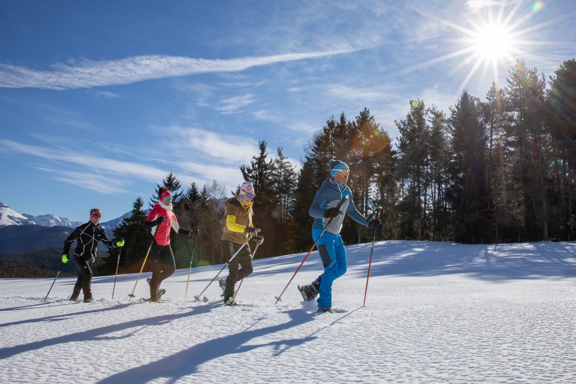 Winterwanderungen in Welschnofen Umgebung 