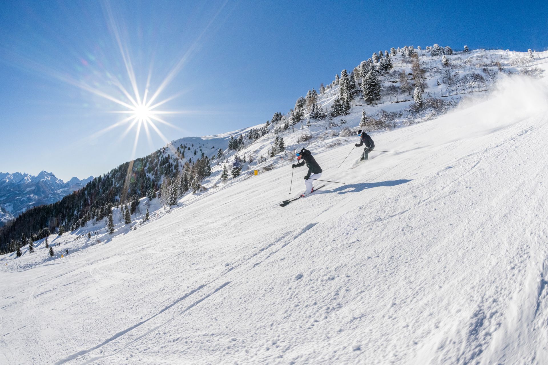 Ski fahren Obereggen