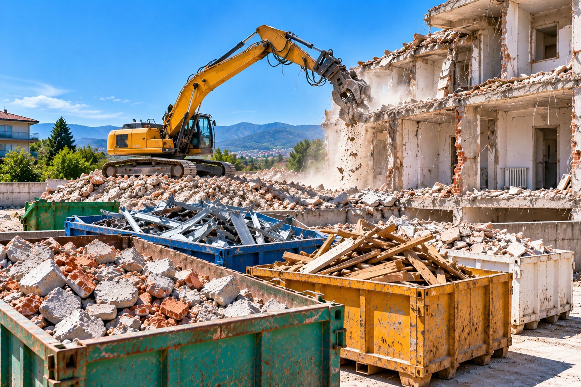 Demolizione selettiva a Potenza | SO.CO. Ecologica