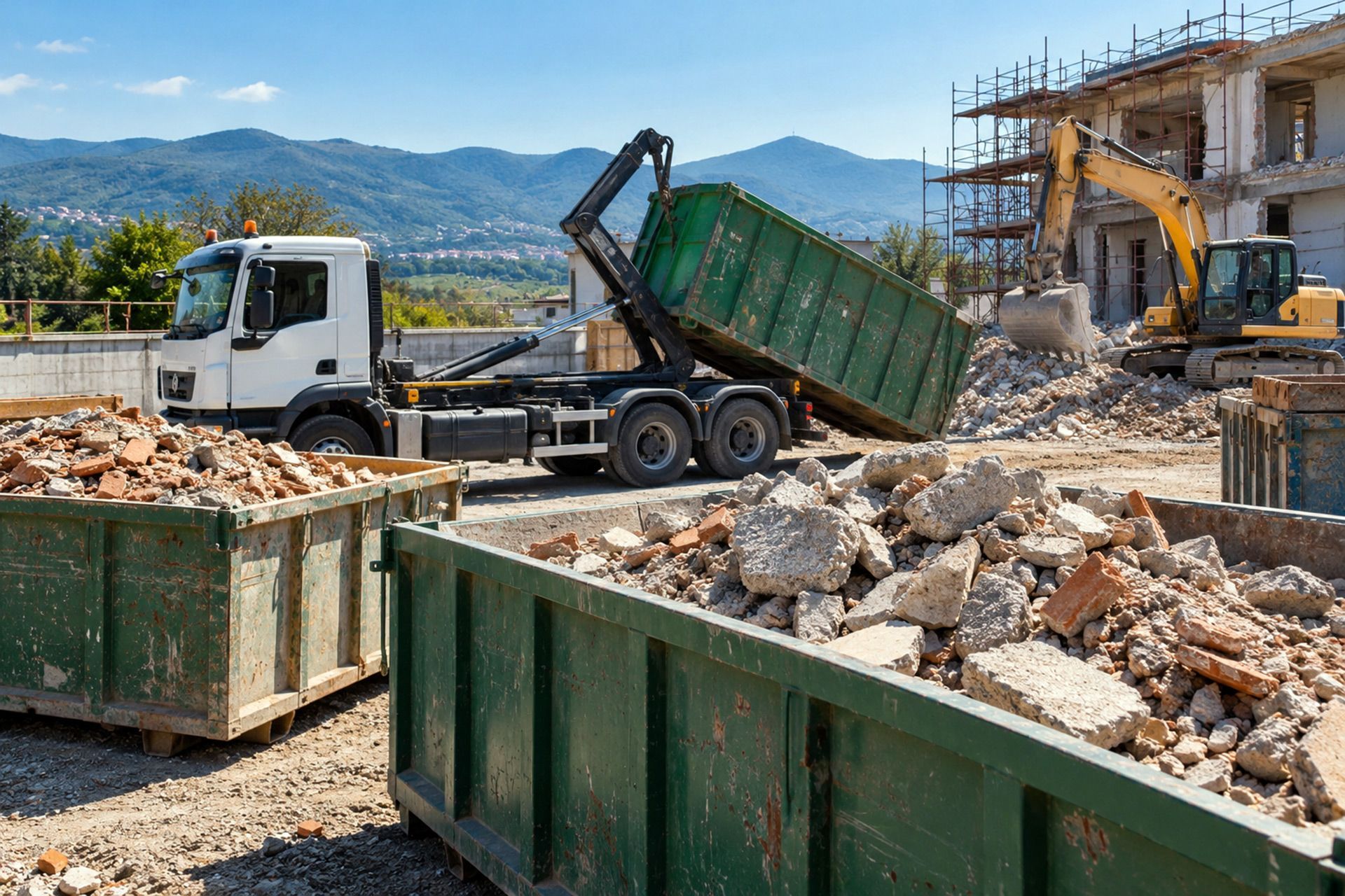 Smaltimento rifiuti per cantieri | SO.CO. Ecologica