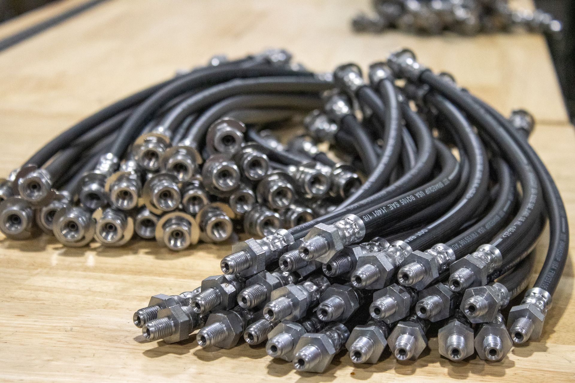Made to order hoses with connectors