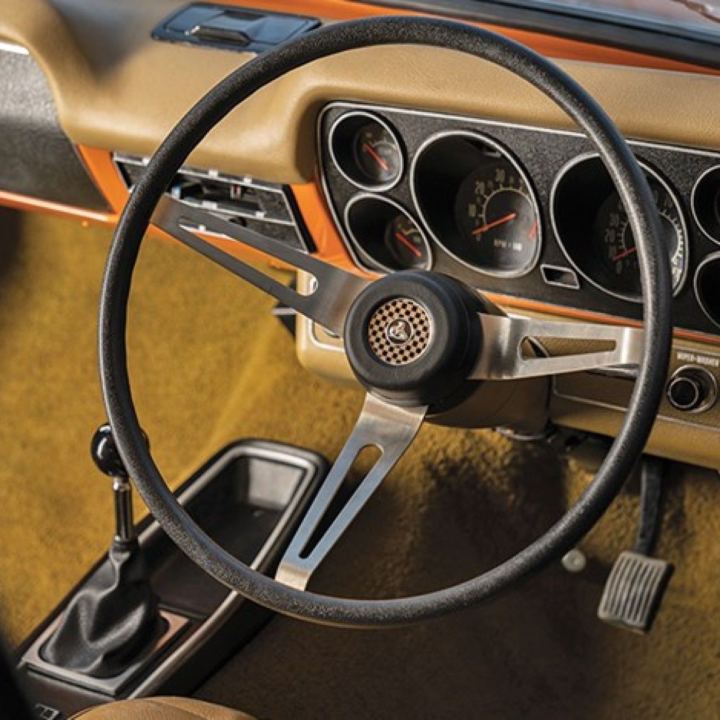 Classic Car interior 