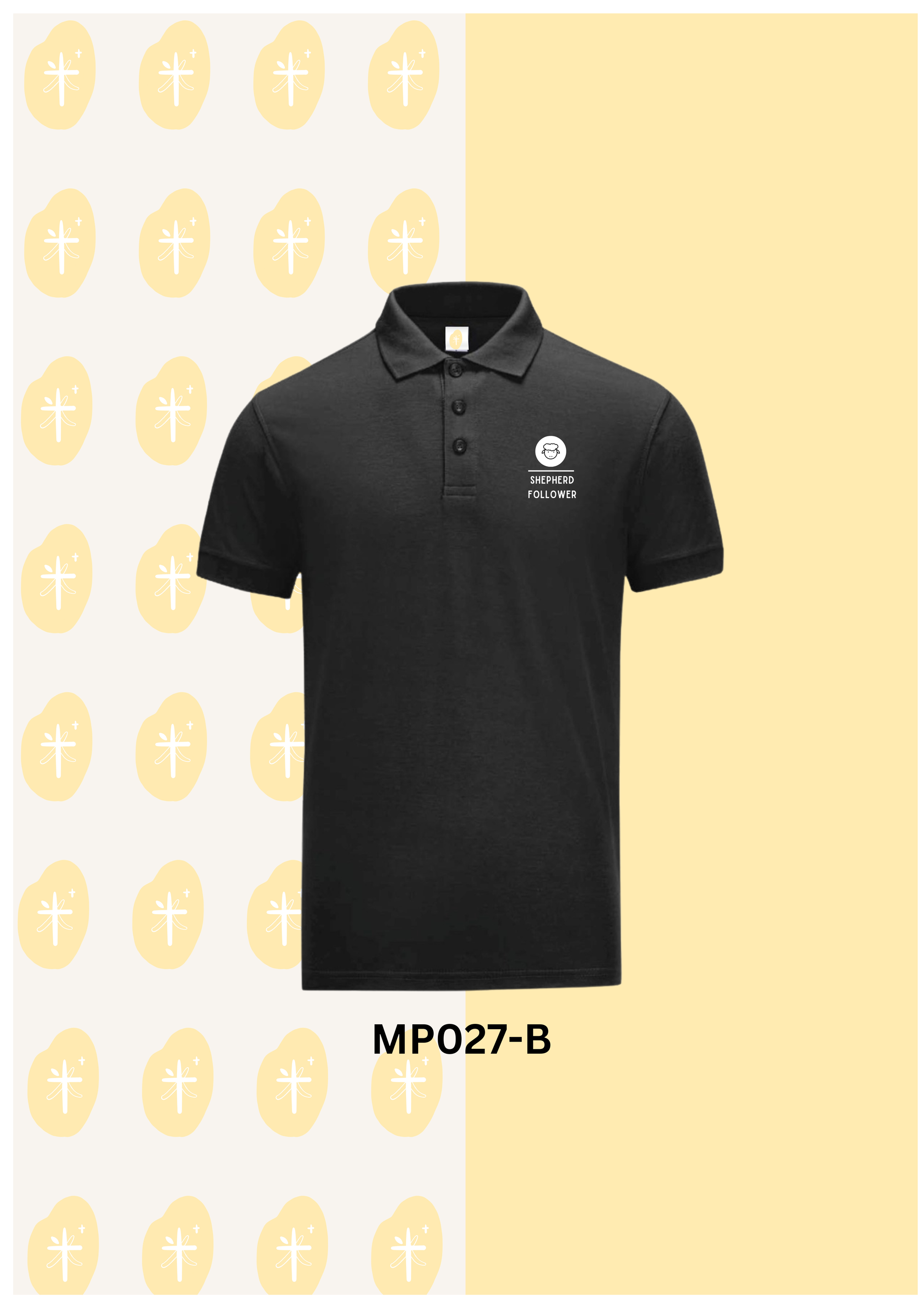 MP027-SHEPHERD & FOLLOWER POLO (BLACK)