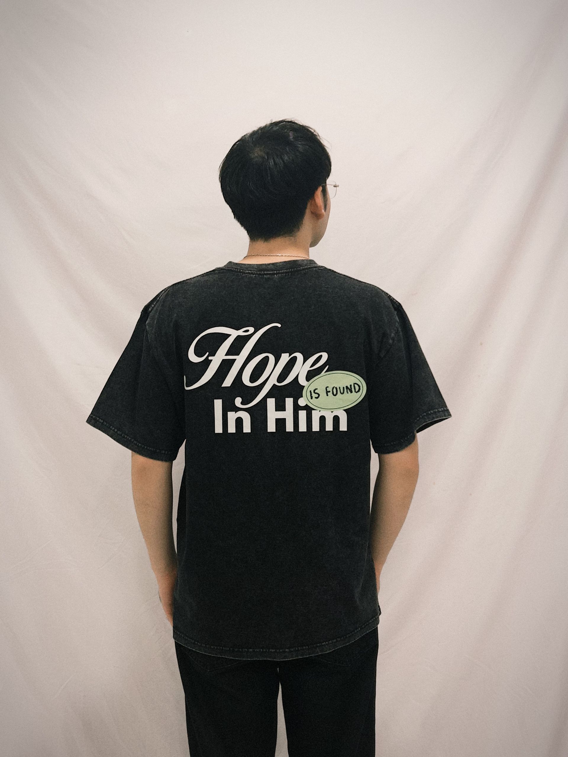 JS003- HOPE IS FOUND IN HIM (WASHED BLACK)