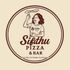 Round Sifthu Pizza & Bar logo in brown, with a smiling pizza server and the slogan “Your Table, Your People, Your Moments.”