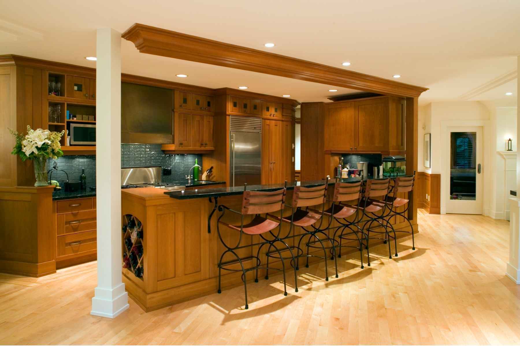 cocina de madera