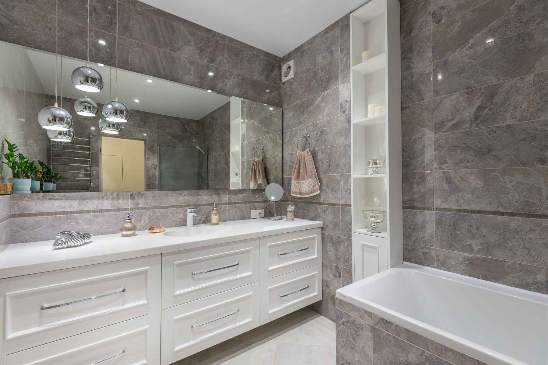 mueble baño lacado