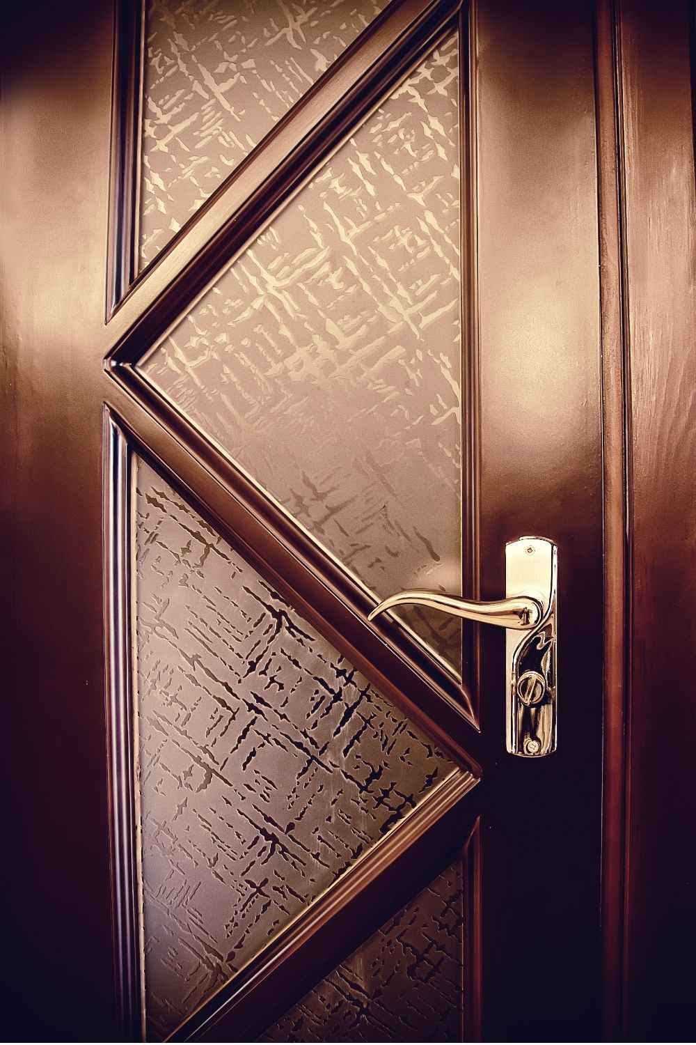 puerta lacada