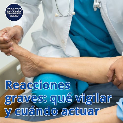 Médico tomando signos vitales en paciente con riesgo.