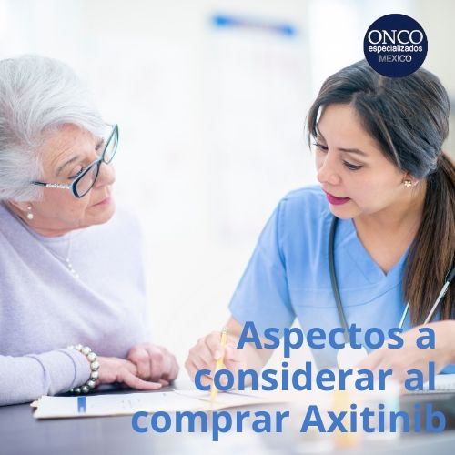 Precauciones y factores a tener en cuenta al adquirir Axitinib.
