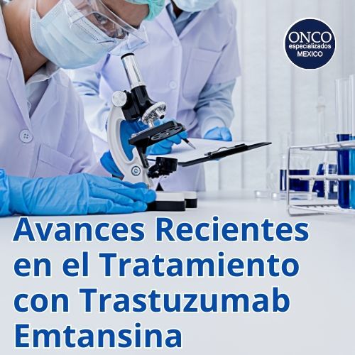 Científicos trabajando en un laboratorio con un microscopio y tubos de ensayo.