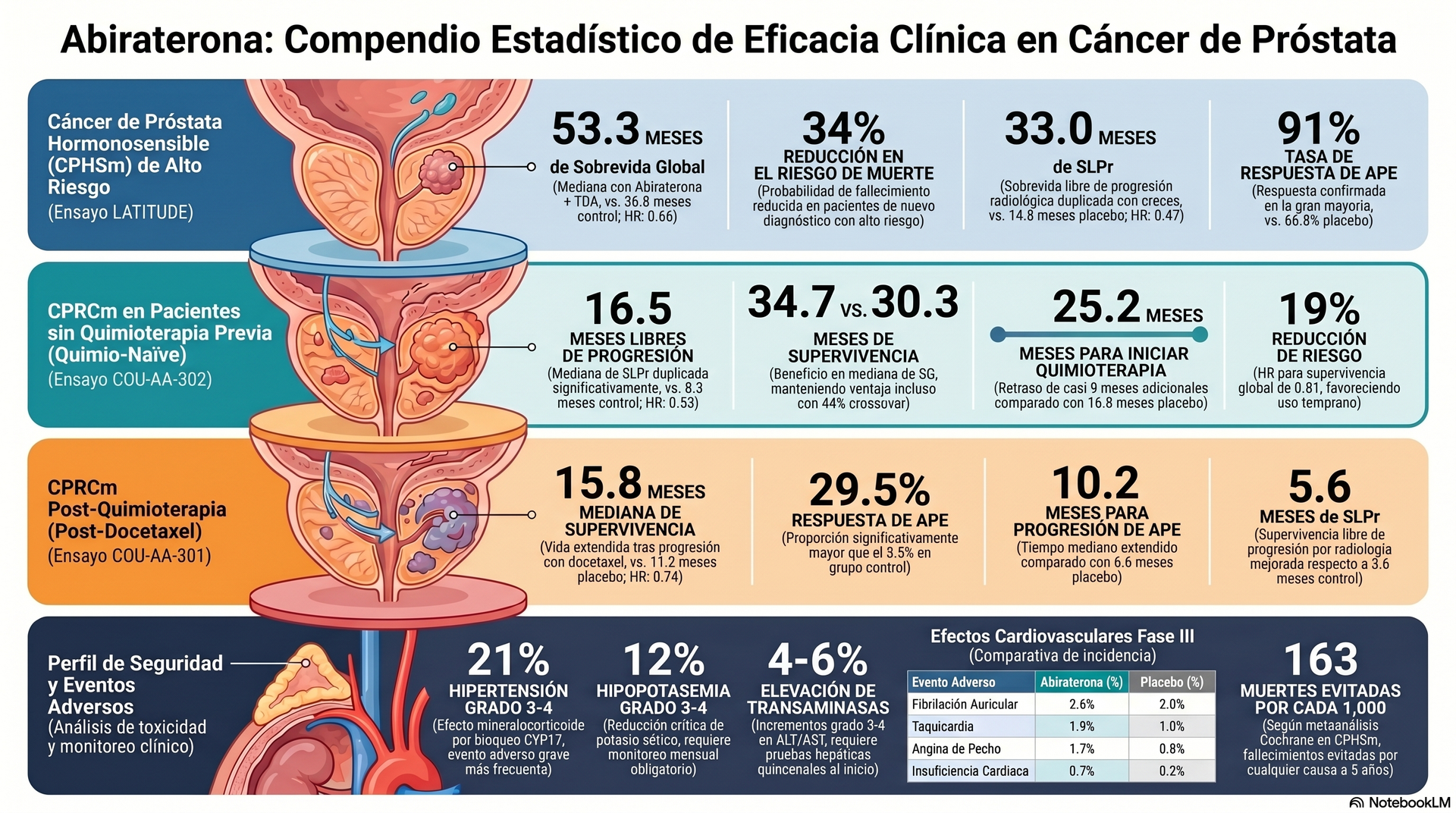 estadisticas abiraterona