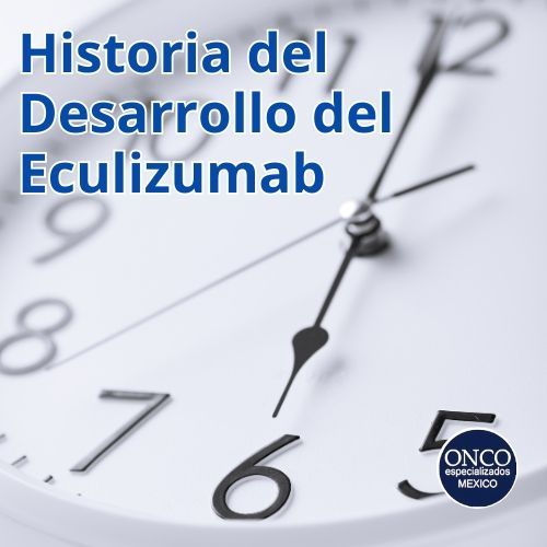 Primer plano de un reloj, simbolizando el tiempo transcurrido en el desarrollo del Eculizumab.