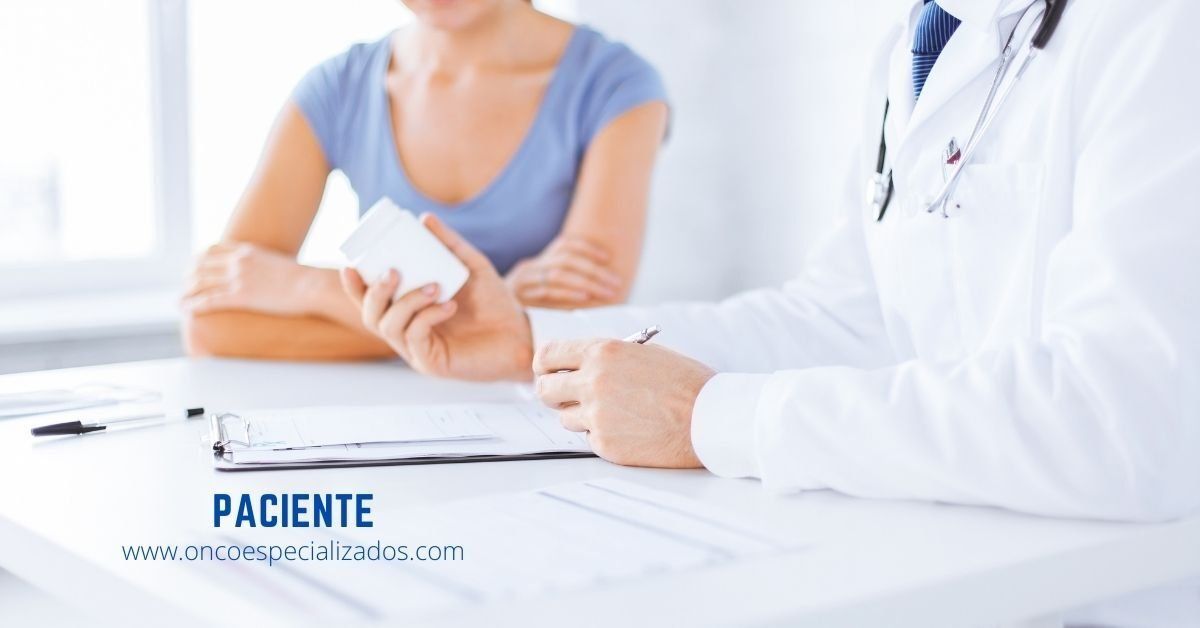 pacientes oncologo Paciente con medico