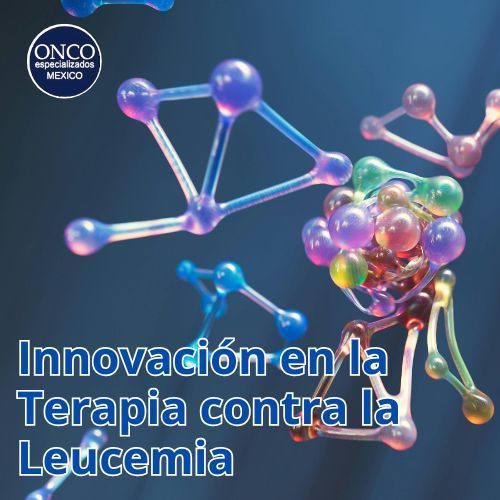 Molécula 3D representando un tratamiento innovador.