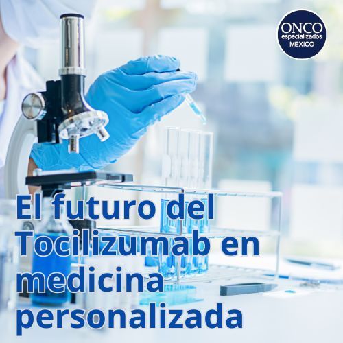 Científico trabajando en laboratorio sobre medicina de precisión.
