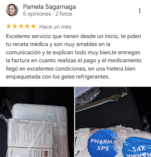 testimonios de clientes pamela