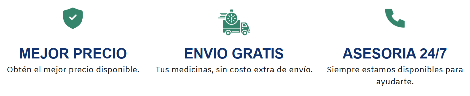 A white background with blue text that says mejor precio envio gratis asesoria 247