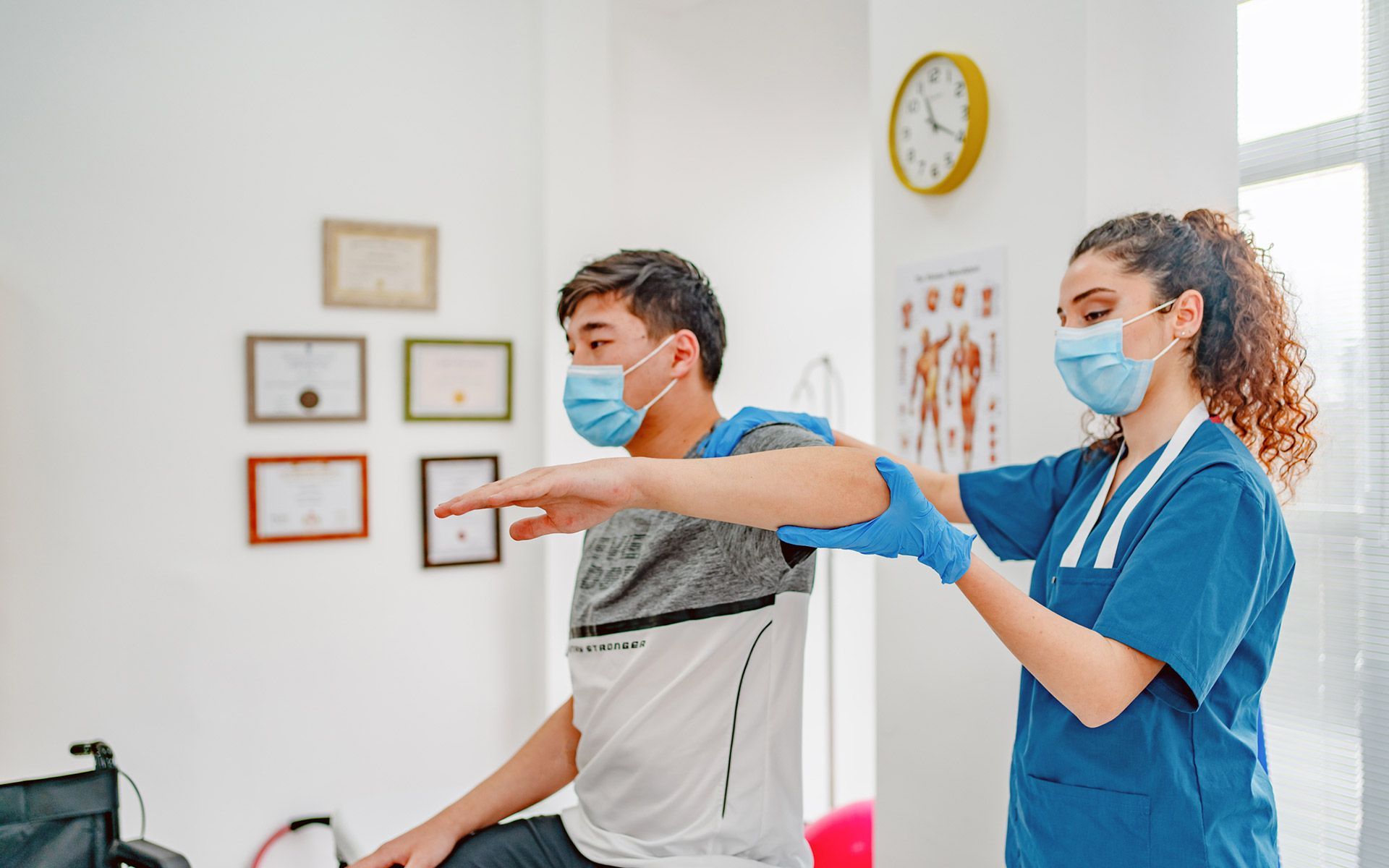 Man In Physical Therapy — Madison, OH — All Star Physical Therapy