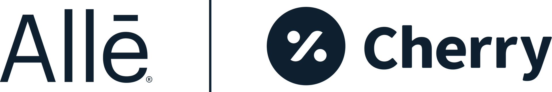 Alle and Cherry logos side by side.