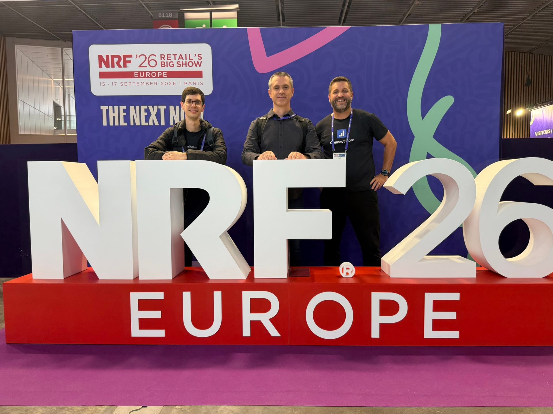 Participação da CSN e ConnectStore POS na NRF Europe 2026 em Paris, rança.