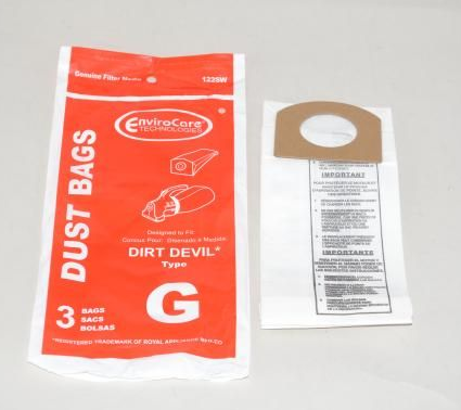 Dirt Devil G bags