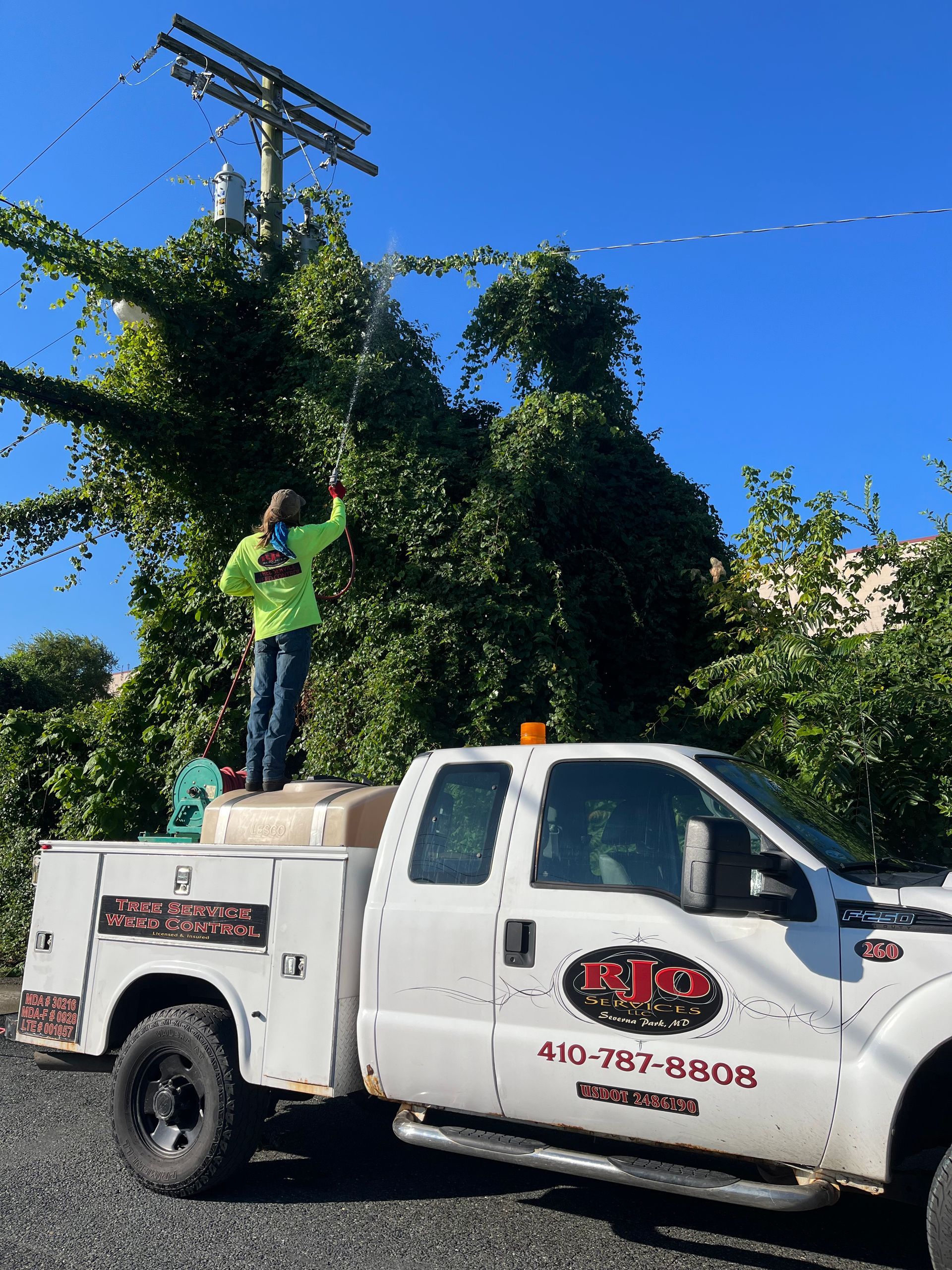 Mechanical Weed Removal — Weed Control Spraying Machine in Glen Burnie, MD