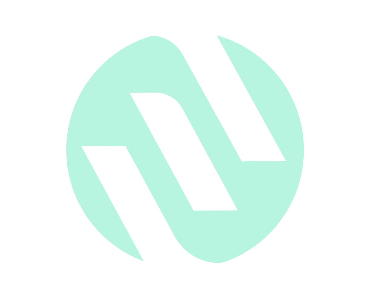 Logo for Housetop Marketing & Design: green circle with letter shapes, text 