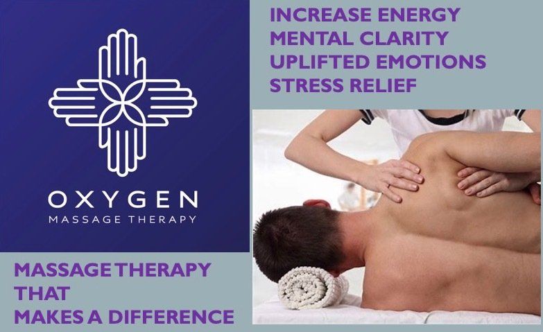 A man is getting a massage from an oxygen massage therapy