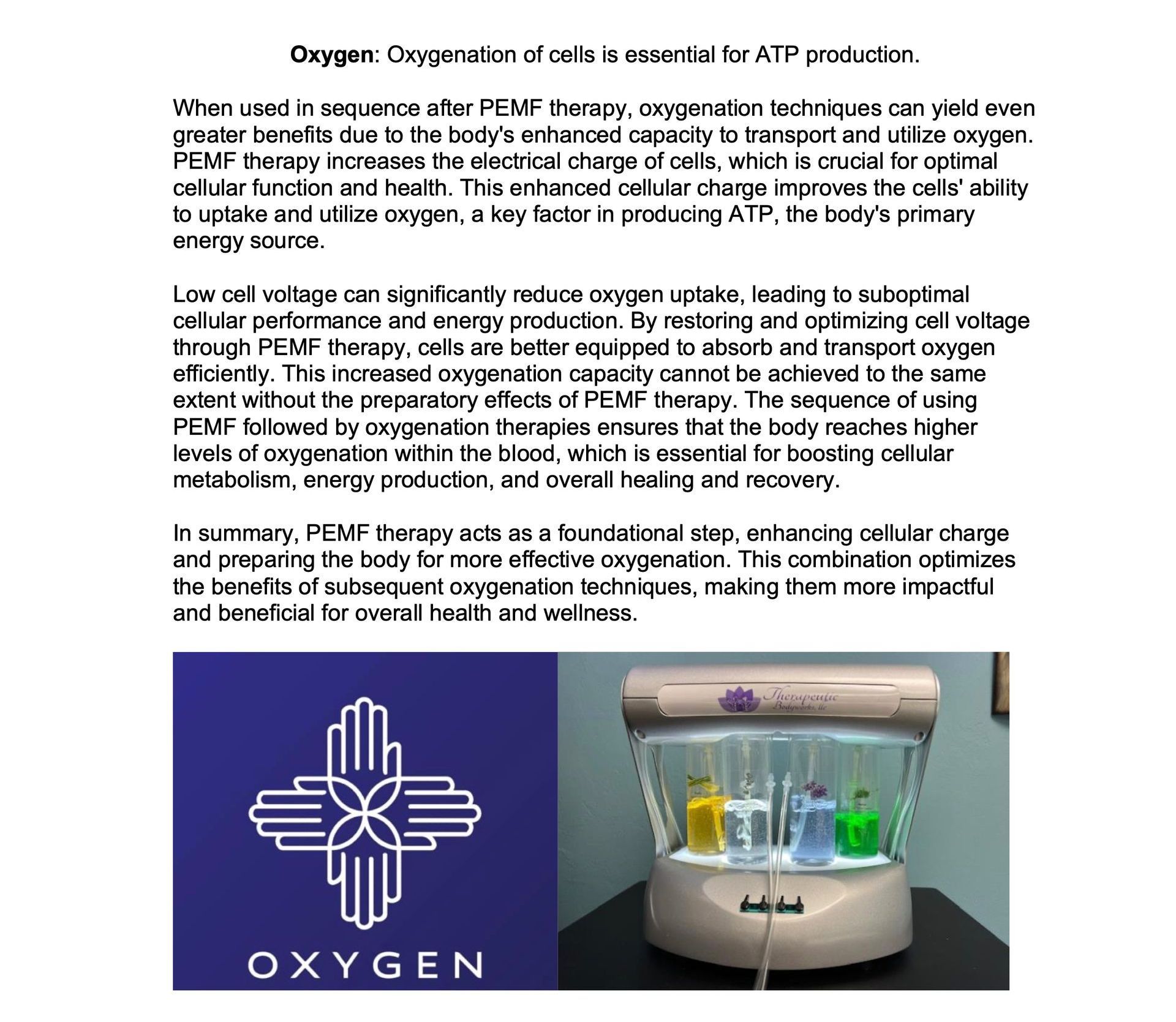 A picture of an oxygen machine with a native american symbol on it.