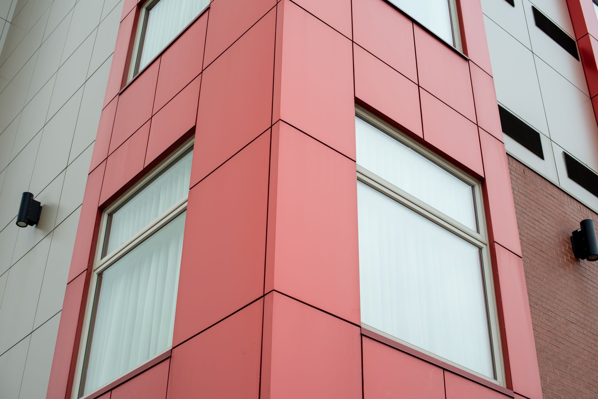Red Aluminum Siding