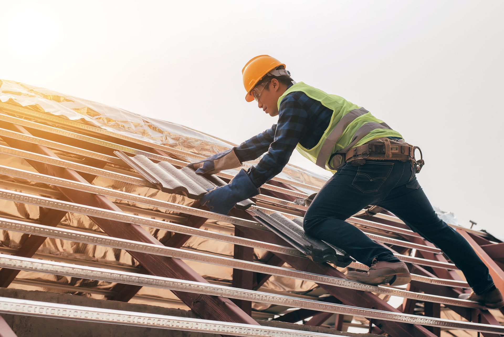 House Roof Installation