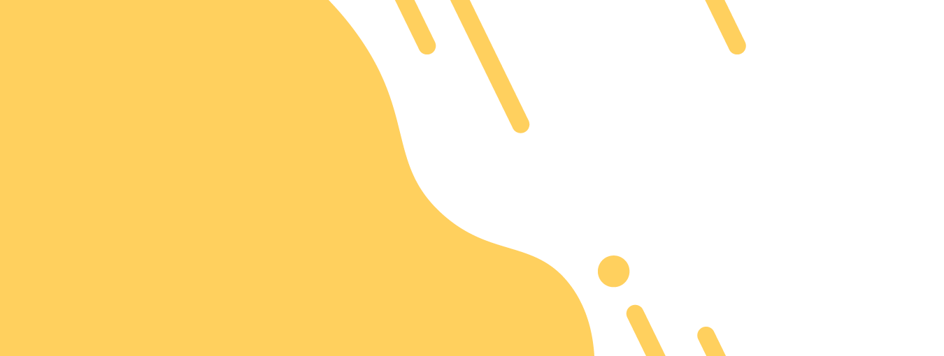 Gráfico abstracto amarillo y blanco con líneas curvas y pequeños puntos sobre un fondo claro.