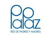 Blue “Paraz” logo with the text “Red de Padres y Madres” underneath