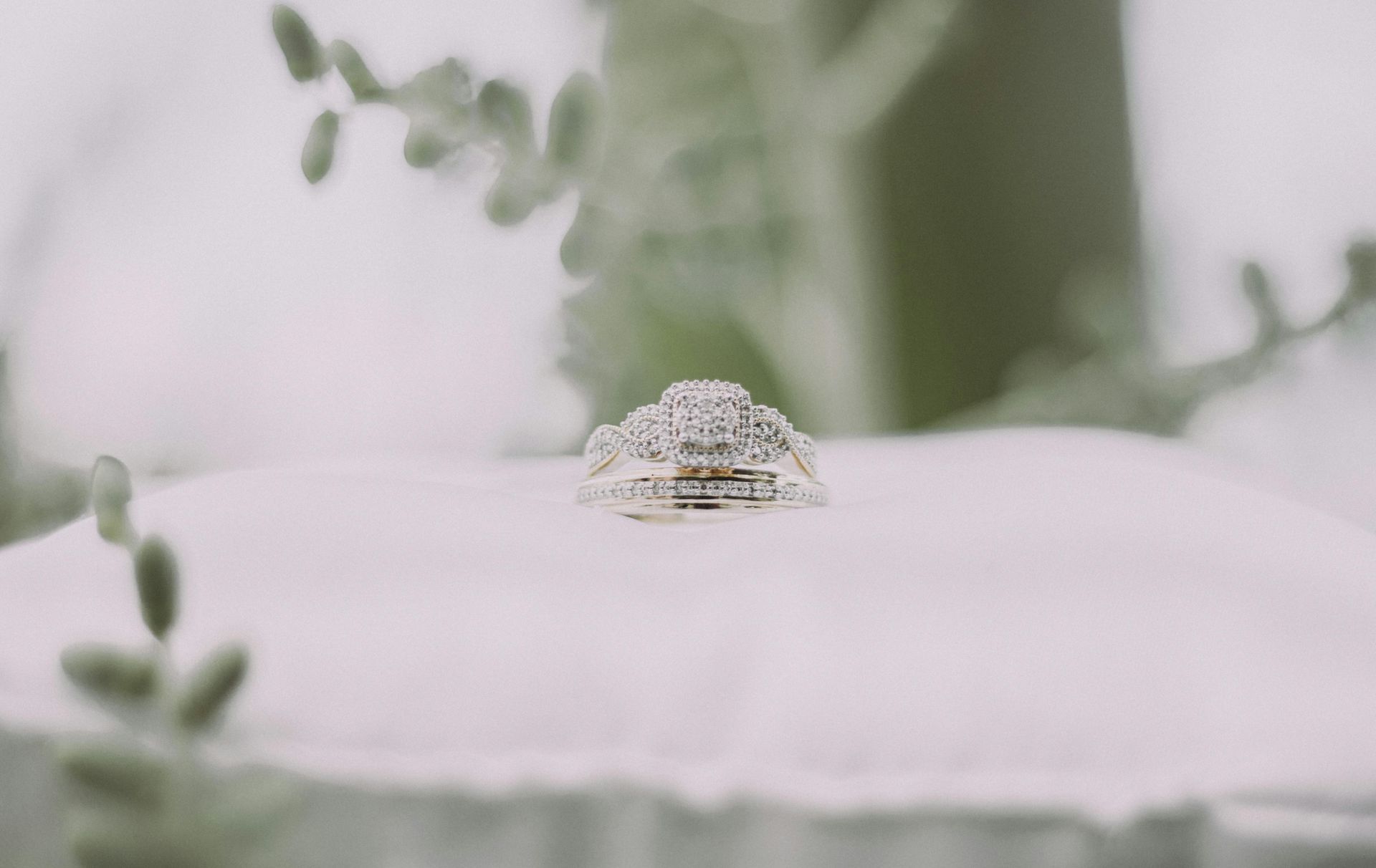 Diamond Wedding set.