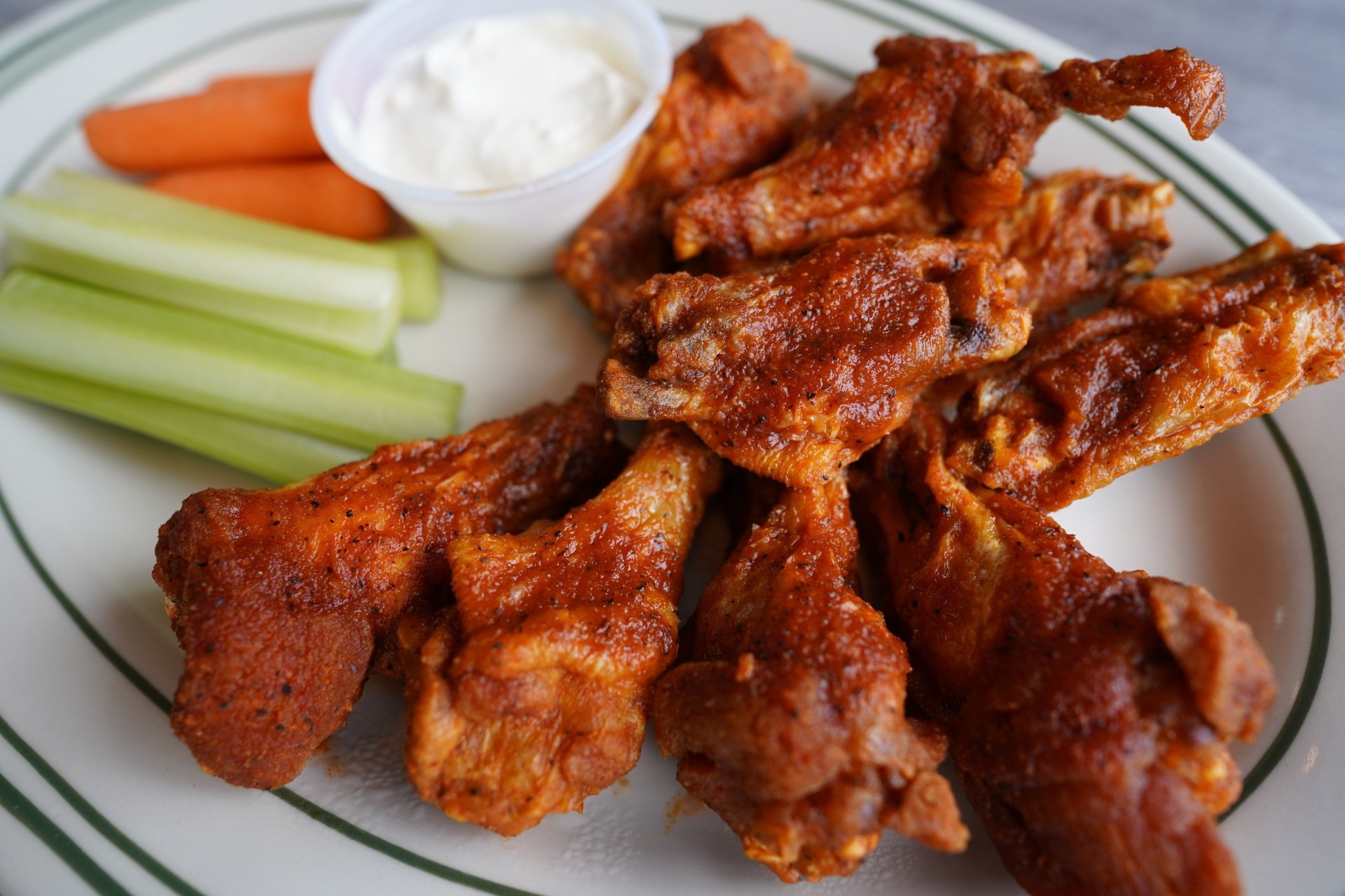 Cafe Hot Wing 7 Best Wings In Suwanee