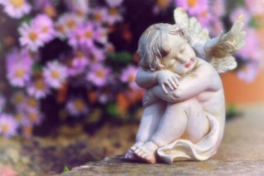Statuetta di un angelo