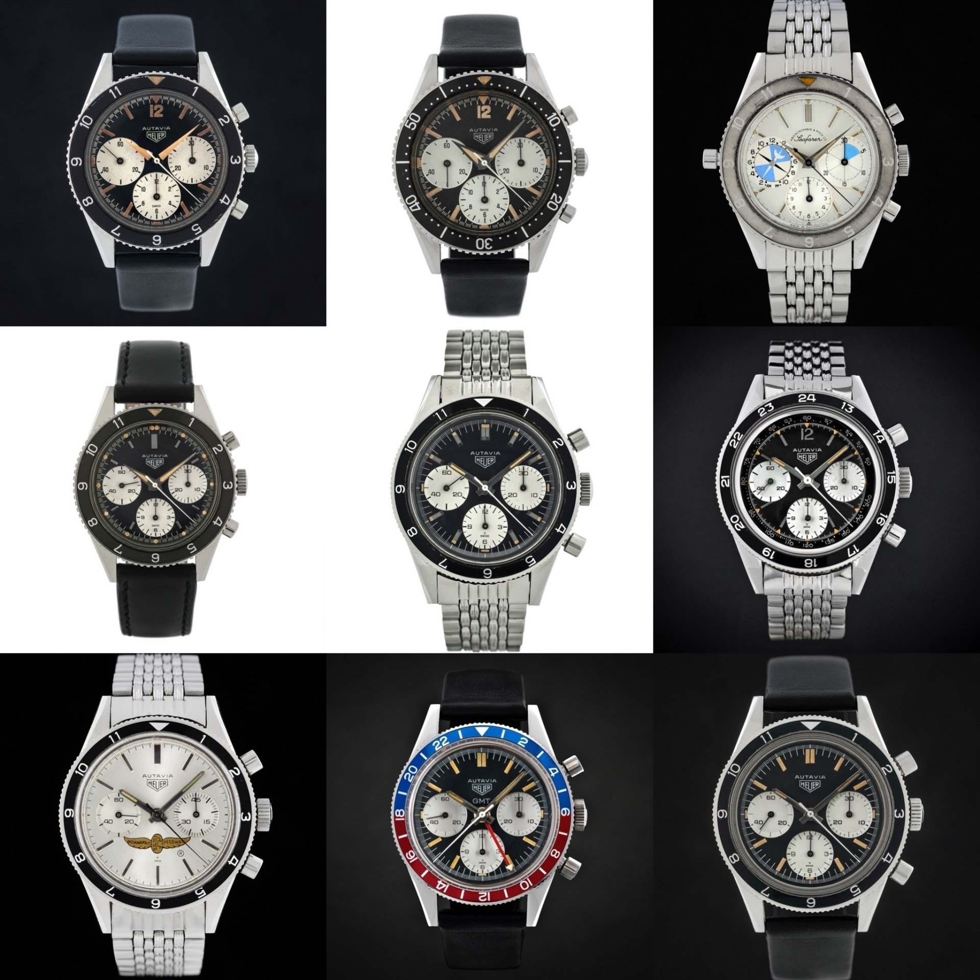 Heuer Autavia Serial Numbers 1962-68