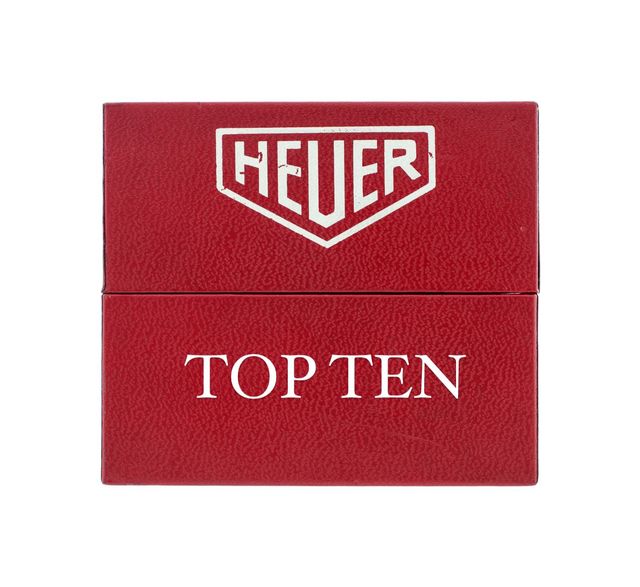 非売品◎店頭ディスプレイTAG HEUER 90s vintage オブジェ Top Ten Vintage Heuer Grails