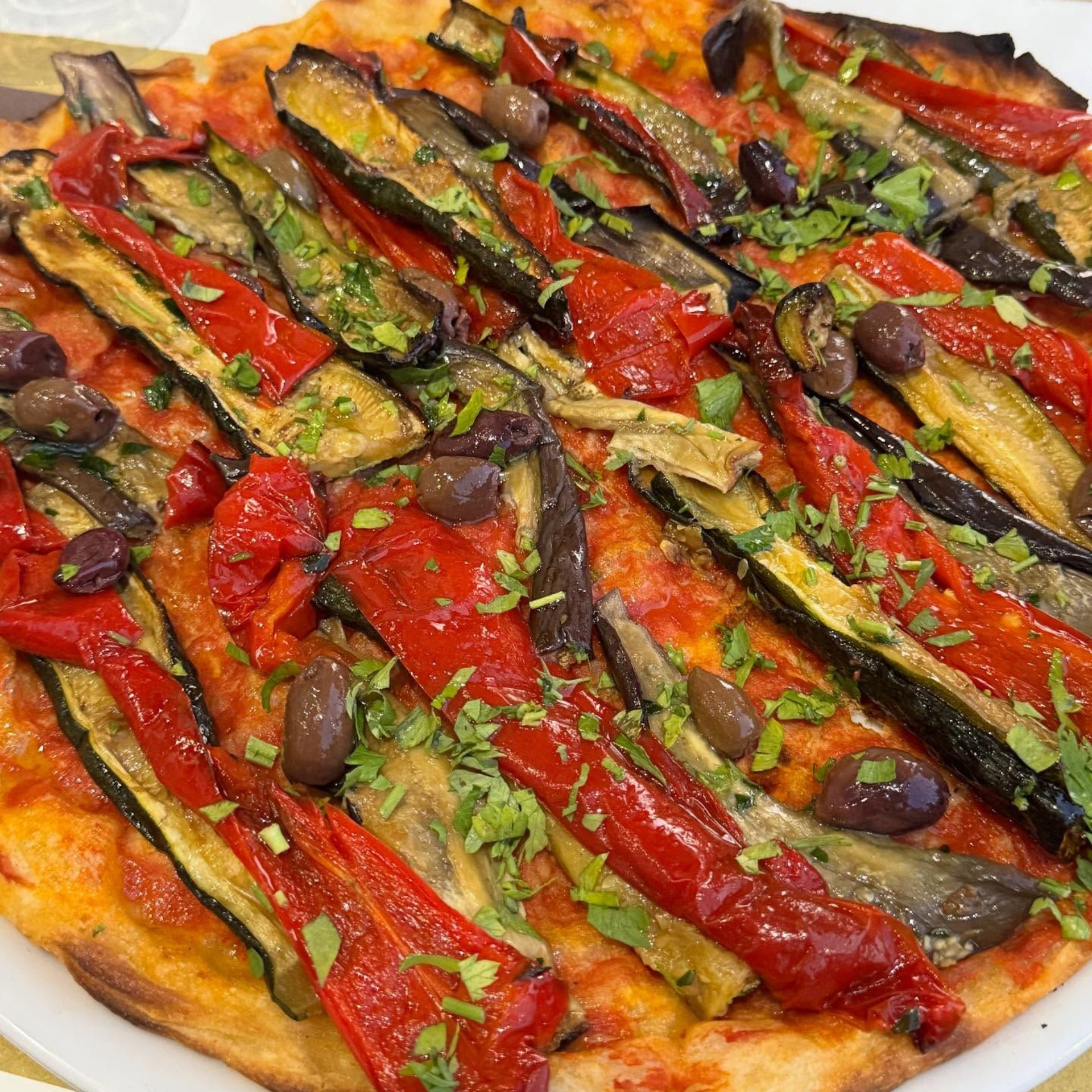 Pizza vegetariana